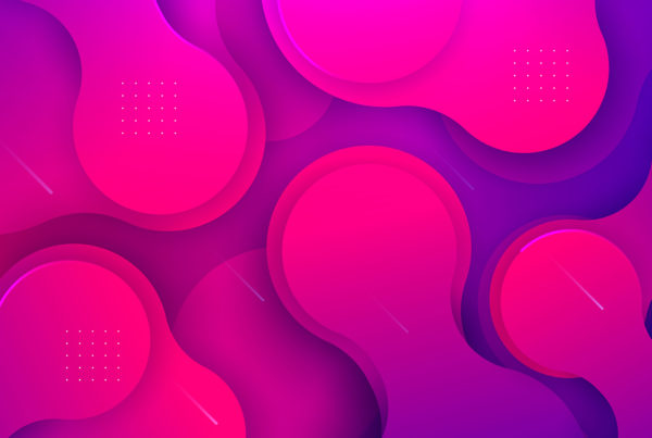 Abstract Liquid Pink Background