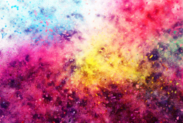 Colorful Dust Background