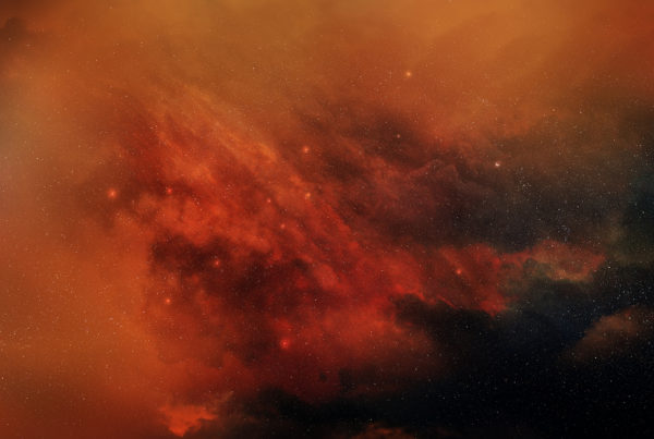 Nebula Red Background